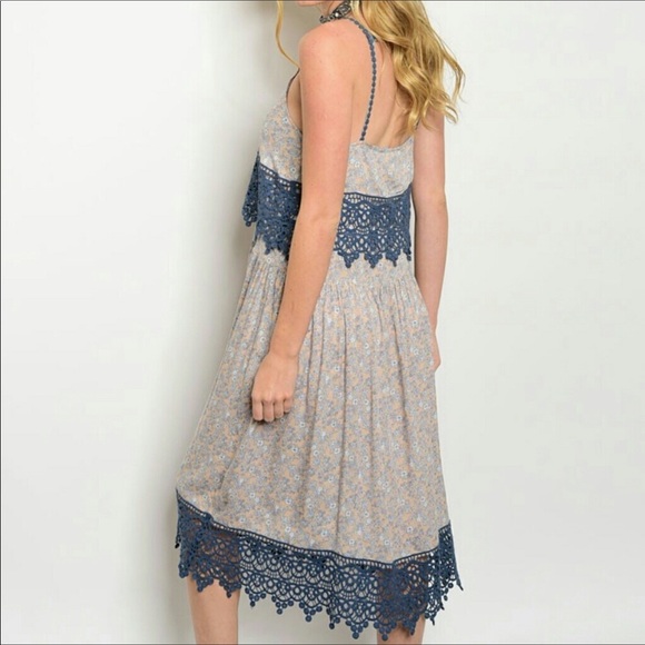 💥HP💥Boho Sundress🌻 - Picture 3 of 5